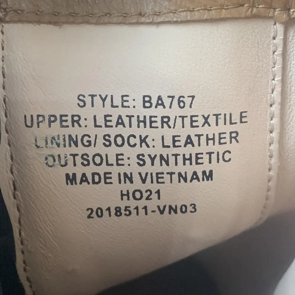 J. Crew Boots Womens Size 7.5 Brown Tan Chelsea Block Heel Leather Ankle Pull On - Picture 12 of 12